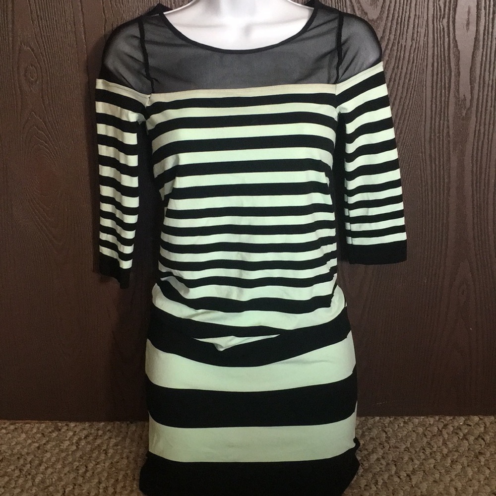 Mini body con dress “Color mint green
